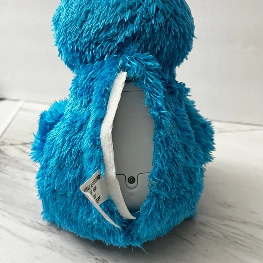 Cookie Monster Talking Sesame Street Feed Me Plush Size 14.5